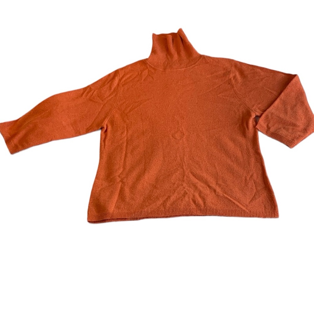 Charter Club Women's turtleneck 100% 2-ply Cashmere Sweater
